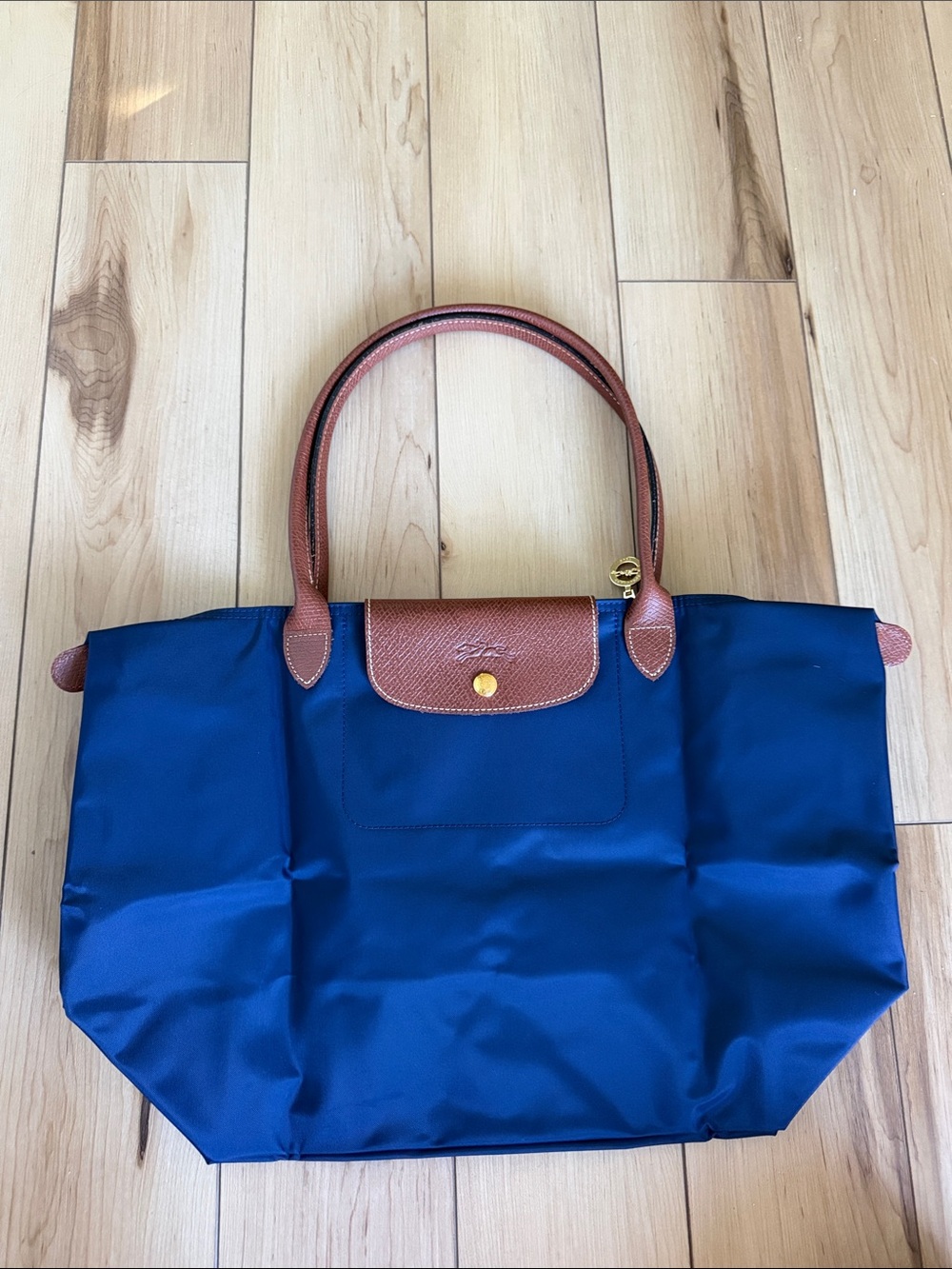 NWOT Longchamp Navy Blue Bag